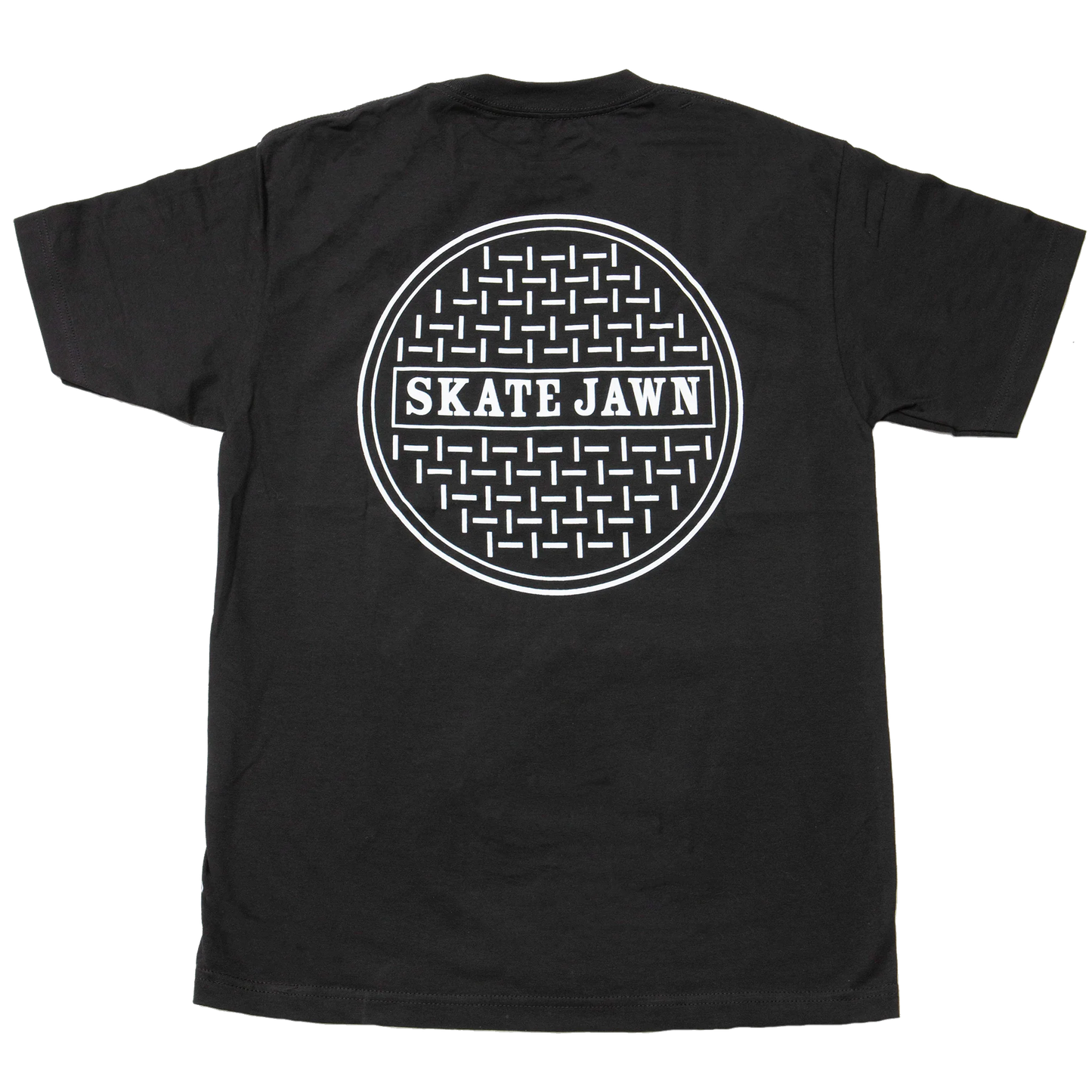 Skate Jawn - Sewer Cap Tee Black