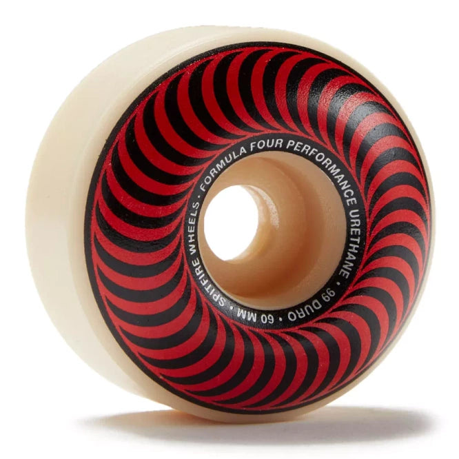 Spitfire Wheels - Formula Four Classic Red 99DU 60 mm