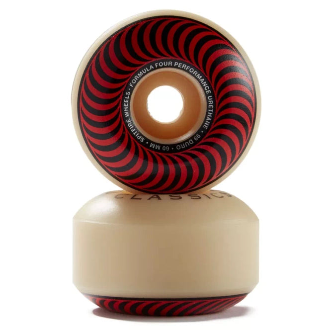 Spitfire Wheels - Formula Four Classic Red 99DU 60 mm