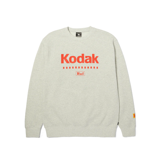 Felpa girocollo HUF x Kodak Golden Hour Crewneck – Ash