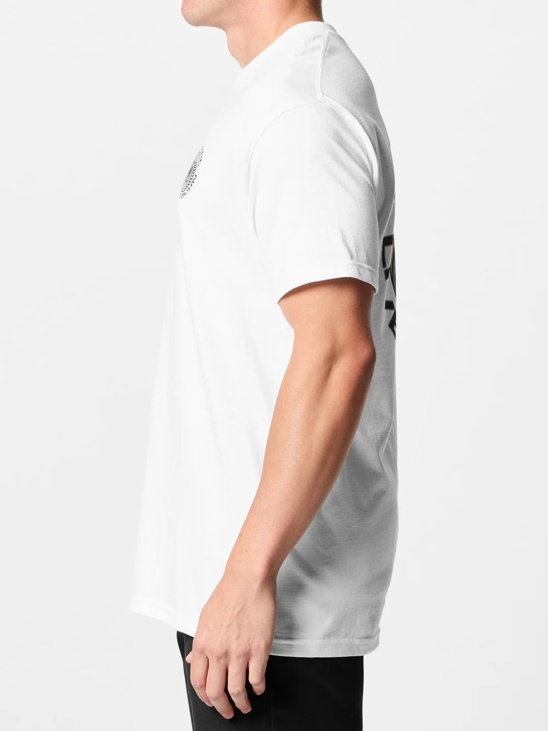 T-shirt Spitfire Live To Burn Classic Swirl Tee – White