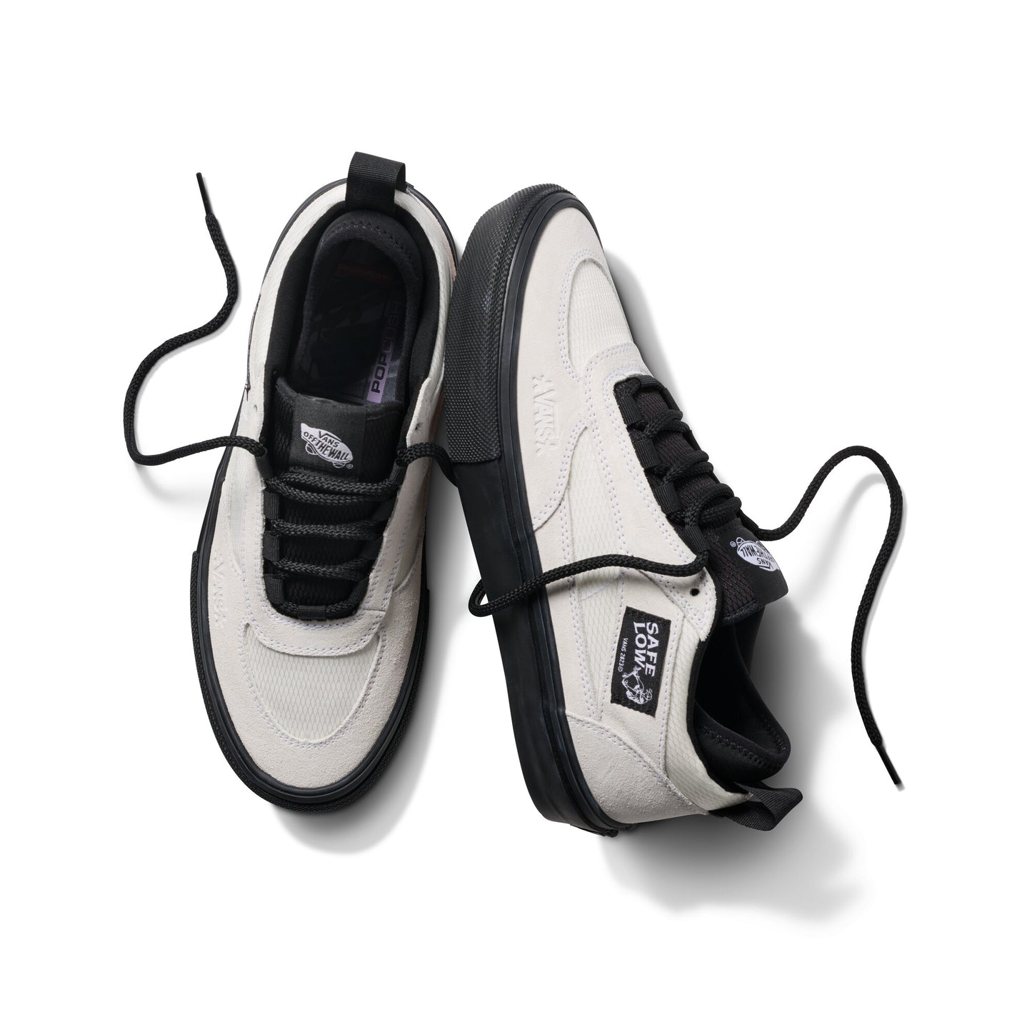 Skate Safe Low Atiba Bone White Black