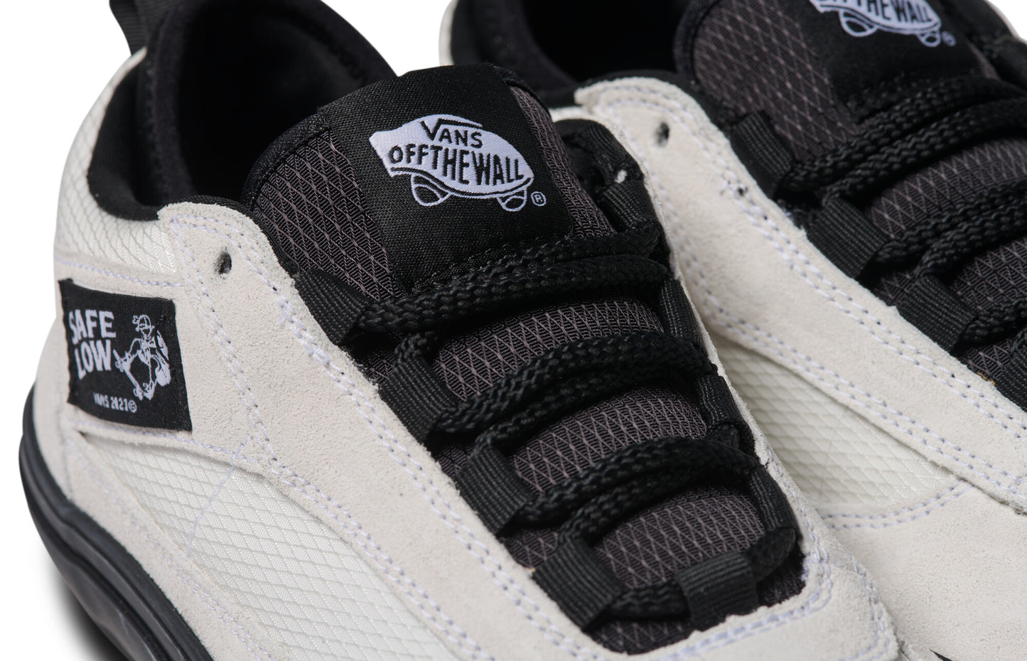 Skate Safe Low Atiba Bone White Black