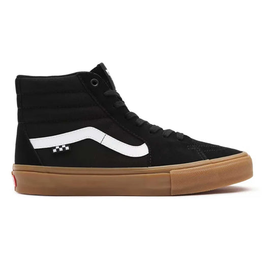 VANS SKATE HI black/gum