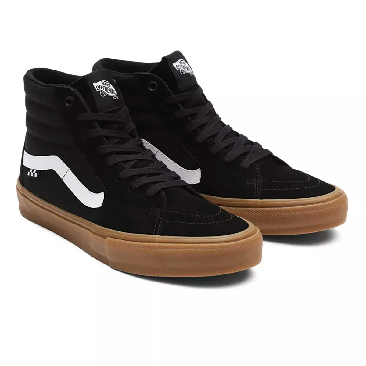 VANS SKATE HI black/gum